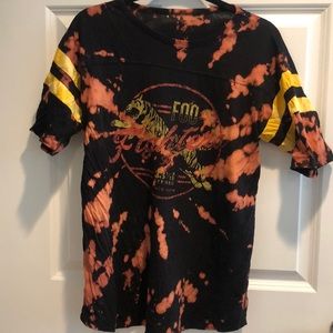 Vintage acid wash Foo Fighters tee